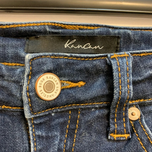 KanCan Los Angeles Estilo Dark Wash Skinny Jeans - W7 - Picture 3 of 8